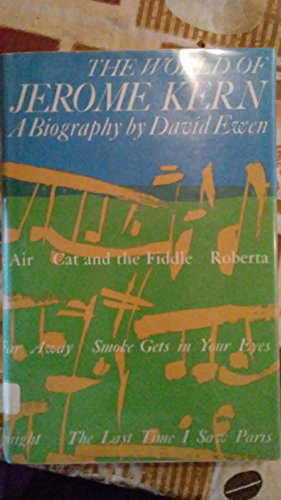 The World of Jerome Kern B000ORDGQY Book Cover