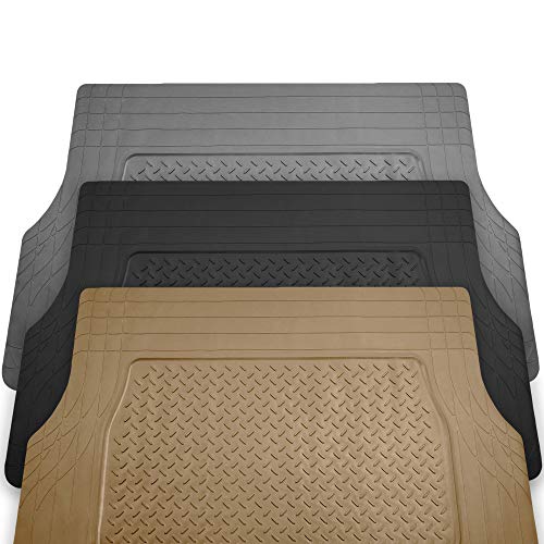 Image of FH Group ClimaProof Universal Cargo Mat - All-Weather, Trimmable Trunk Mat (48 inch W x 32 inch D) - Fits Most Cars, SUVs & Trucks - Beige