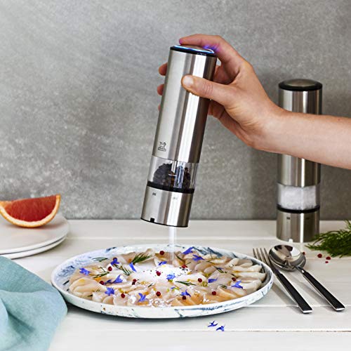 Peugeot Elektrische pepermolen Elis Sense met verlichting en u'Select-systeem, hoogte: 20 cm, roestvrij staal, 27162 - Image 3