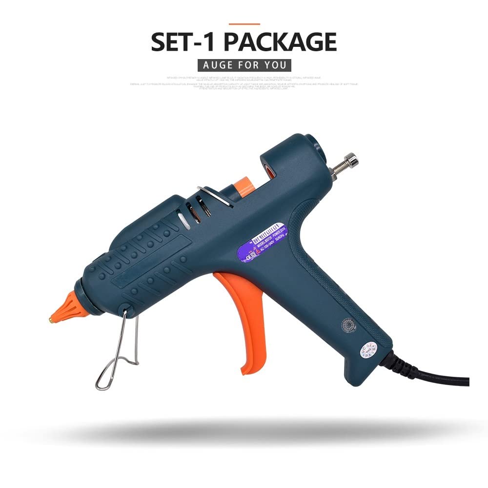 Pistola Silicona Eficiente Pistola de pegamento de fusión en caliente de 15MM 200W 300W 3M Pistola de pegamento caliente industrial Uso profesional de alta potencia Barra de pegamento de 15MM for el h