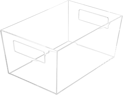 Miniatura 2 de Richard Homewares Contenedores de almacenamiento de plástico transparente para armario de cocina, despensa, baño, organizador de maquillaje,