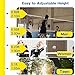 Volleyball Pole with Volleyball Net/Badminton Net, Volleyball Net for Backyard, Portable Outdoor Heavy Duty Volleyball Pole with Wheels and Net, Adjustable Heights Suitable for Adults Youth