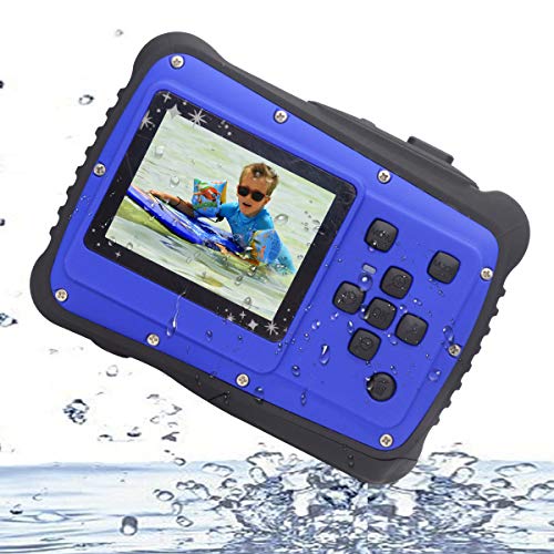Vmotal Kids Digital Camera, Waterproof Camera 8MP Waterproof Digital Camera for Kids Children Boys Girls Gift with 2.0 inch TFT Display(Gray)
