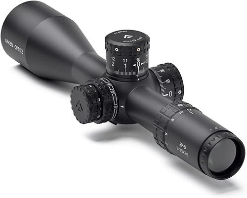 Miniatura 2 de Arken Optics EP5 5-25X56 - Alcance de rifle FFP VPR MOA o MIL retícula con tubo Zero Stop de 1339in