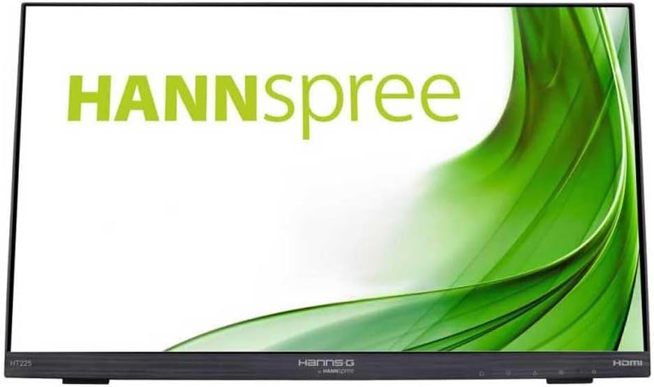 Hannspree Hanns.G HT225HPB 21.5" 1920 x 1080pixels Multi-touch Black touch screen monitor