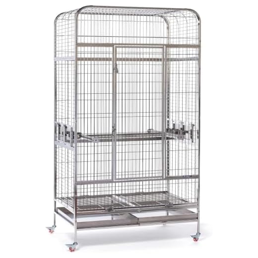 Prevue Pet Products Imperial Extra Large Stainless Bird Cage - Extra Large