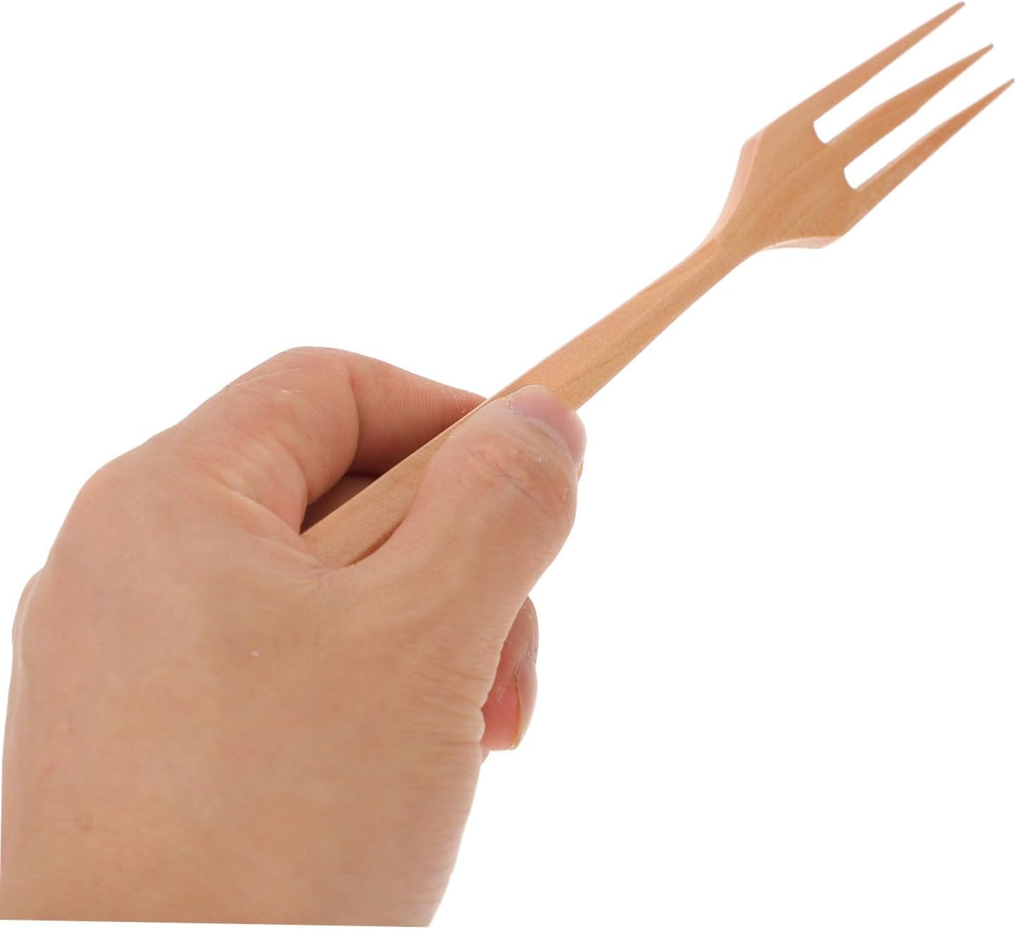 Wood Salad Forks 4pcs Wooden Kitchen Cooking Utensils Set