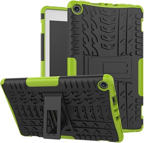 Funda para F i r e8 20172018 versión 78 generación, funda resistente con soporte no es compatible con F i r e8 de 1210 generación 20222020 (verde