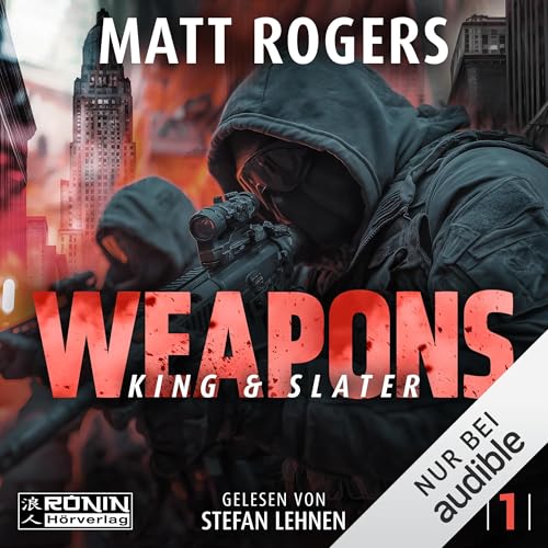 Weapons Audiolibro Por Matt Rogers arte de portada