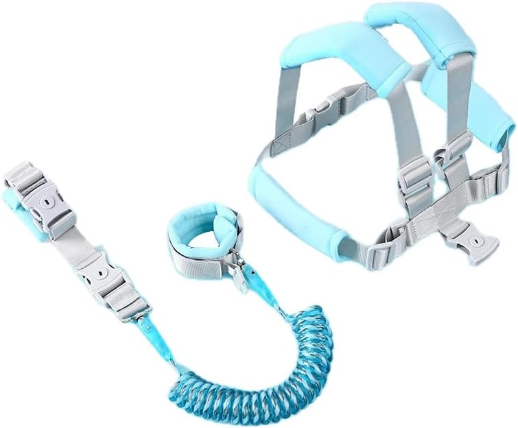 Arneses y correas de seguridad para niños pequeños con cuerda de pulsera de seguridad para bebés, niños pequeños, niños