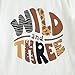CHAUKAREAUL Toddler Girl 3rd Birthday Outfit Wild Three Birthday Short Sleeve Shirt Tops Bodysuit Leopard Print Short Set 2Pcs
