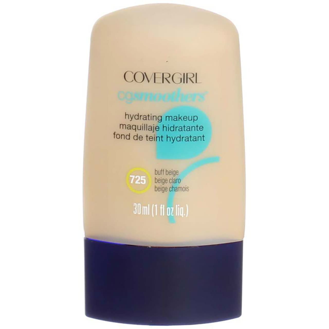 CoverGirl Smoothers Liquid Make Up, Buff Beige 725, 1-Ounce Packages (Pack of 2)