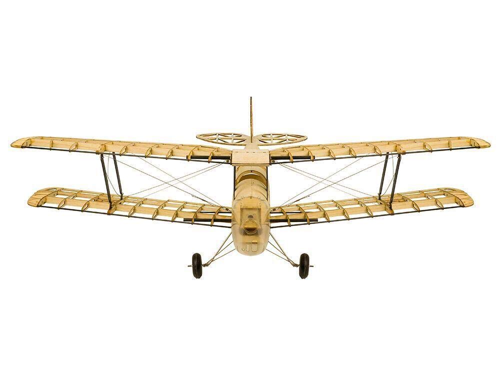 Torcster 212878 Tiger Moth 980mm Holzbaukasten Modellflugzeug für RC Bausatz DIY, gelaserte Balsa Sperrholz Holz Bauteile Holzmodell Flugzeug