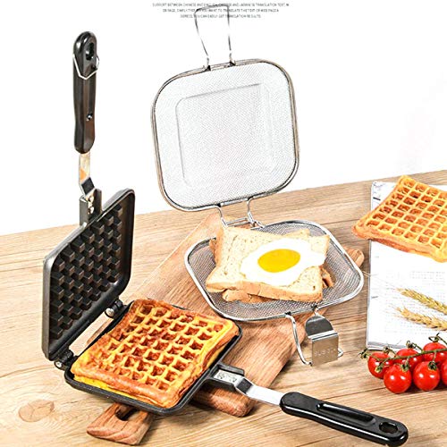 DIY Blütenblatt geformte Waffel Kuchenform Topf, Backen Antihaft Waffelform Sandwich Maker Frühstücksmaschine Paninis Press Use, Backen