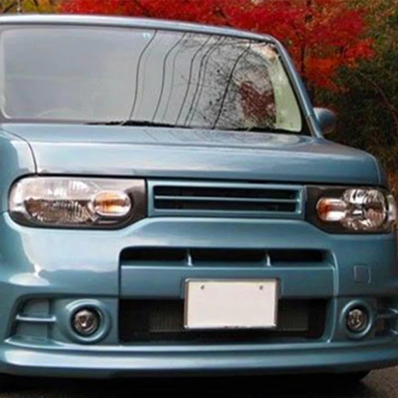 Kit de calandre course Nissan Cube grilles de radiateur en PRFV noir mat pour modèles 2009-2014 - 3