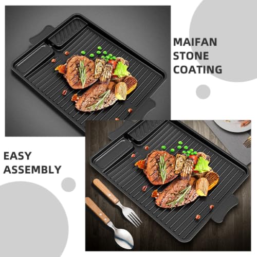 Bandeja para asar al horno sin que se pegue la comida y fácil de lavar 5