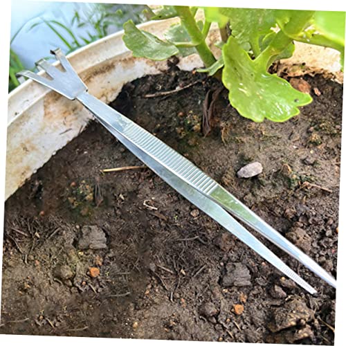 LIOOBO 10 Pçs Pinças Bonsai Pinças De Aquário Pinças De Precisão Tesoura Bonsai Ferramenta Multiuso