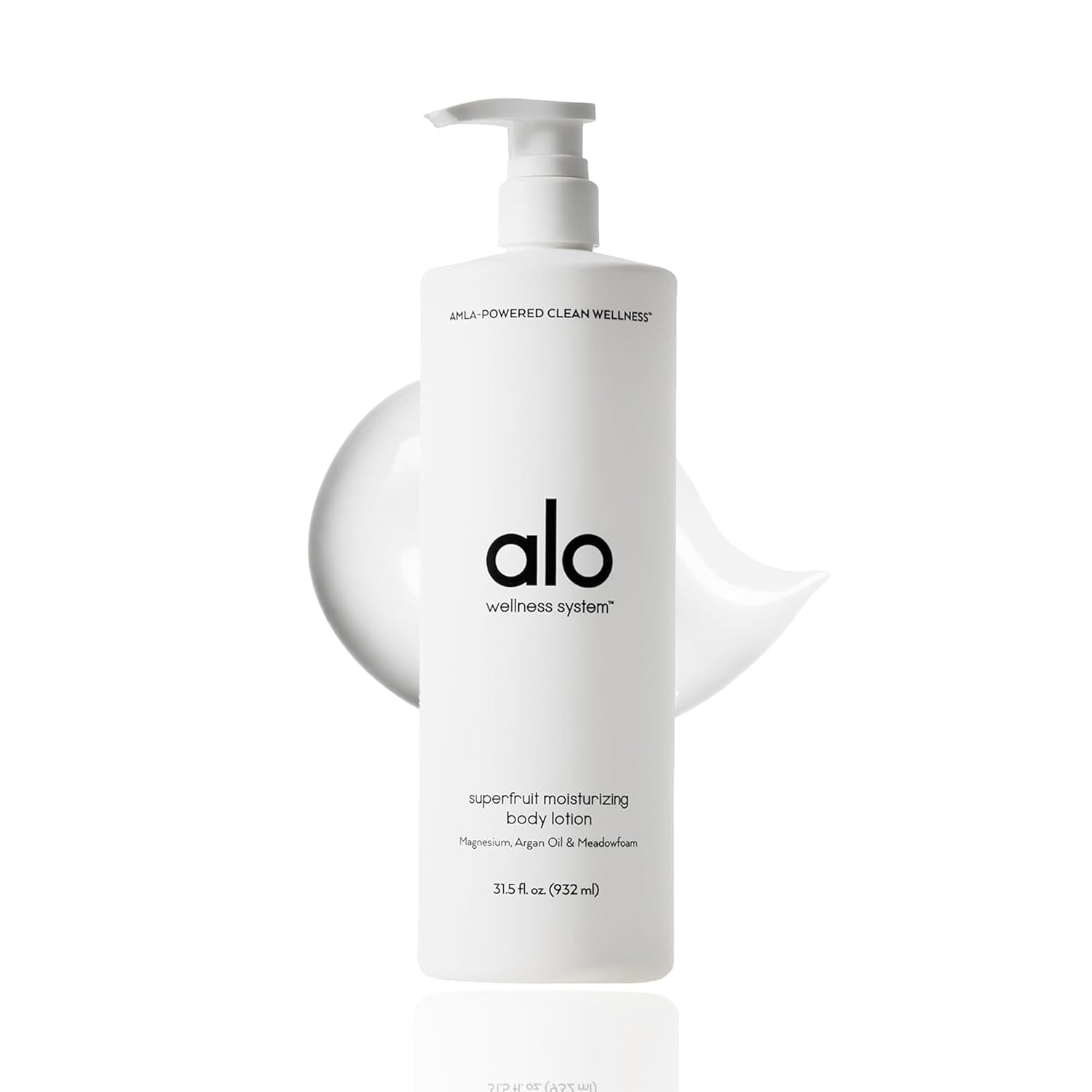 Alo Superfruit Body Lotion | Smoothing & Fast-Absorbing Hydration | Infused with Magnesium | Shea Butter, Coconut & Argan Oil | Citrus Scent | 31.5 fl. Oz