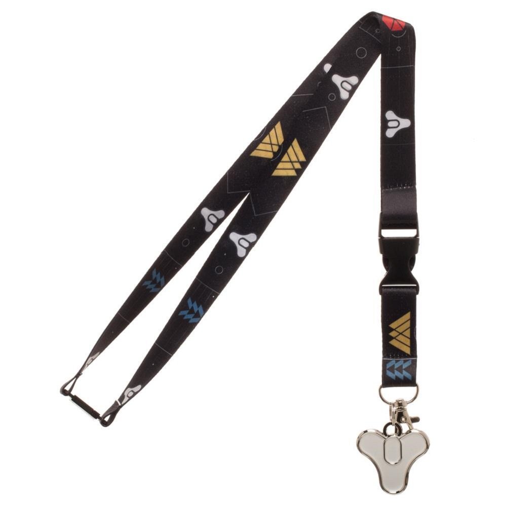 Aeiniwer Destiny 2 Lanyard Logo's Hunter Titan Warlock w/Metal Charm