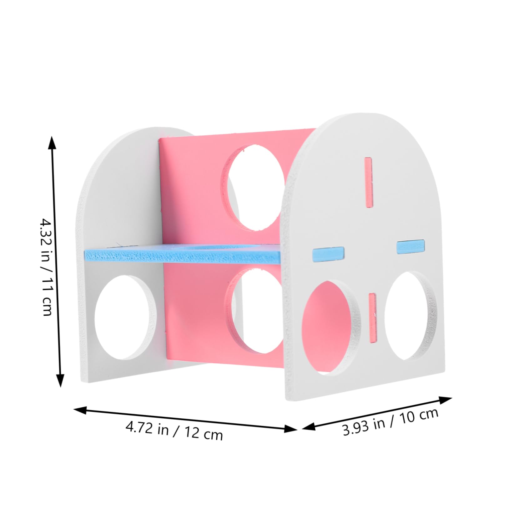LIOOBO Animal Hideout Tunnel Maze for Hamsters Hedgehogs Guinea Pigs and Chinchillas Easy Installation Promotes and Rest Design