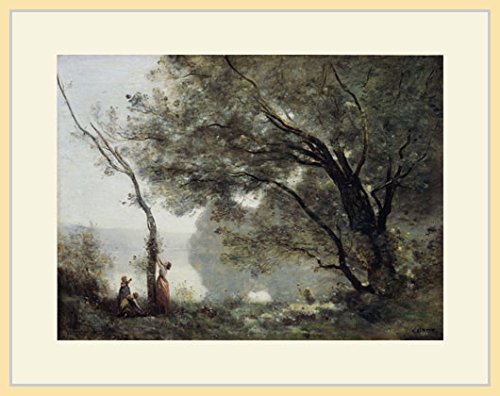 Amazon.co.jp: コロー・「モルトフォンテーヌの思い出」 プリ