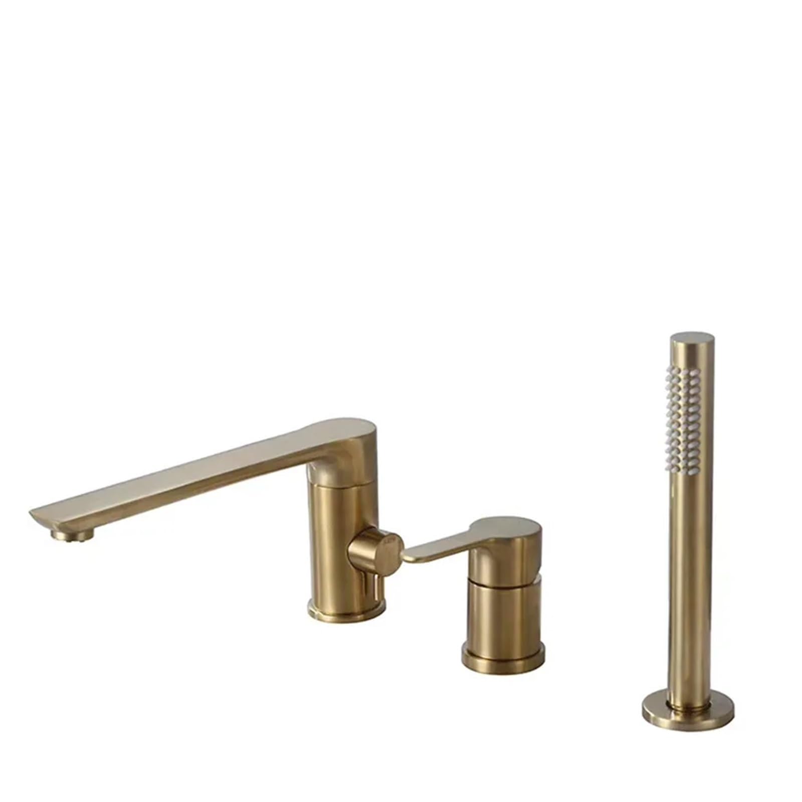 Robinet de salle de bain mitigeur laiton 3 trous pour évier vasque - 8