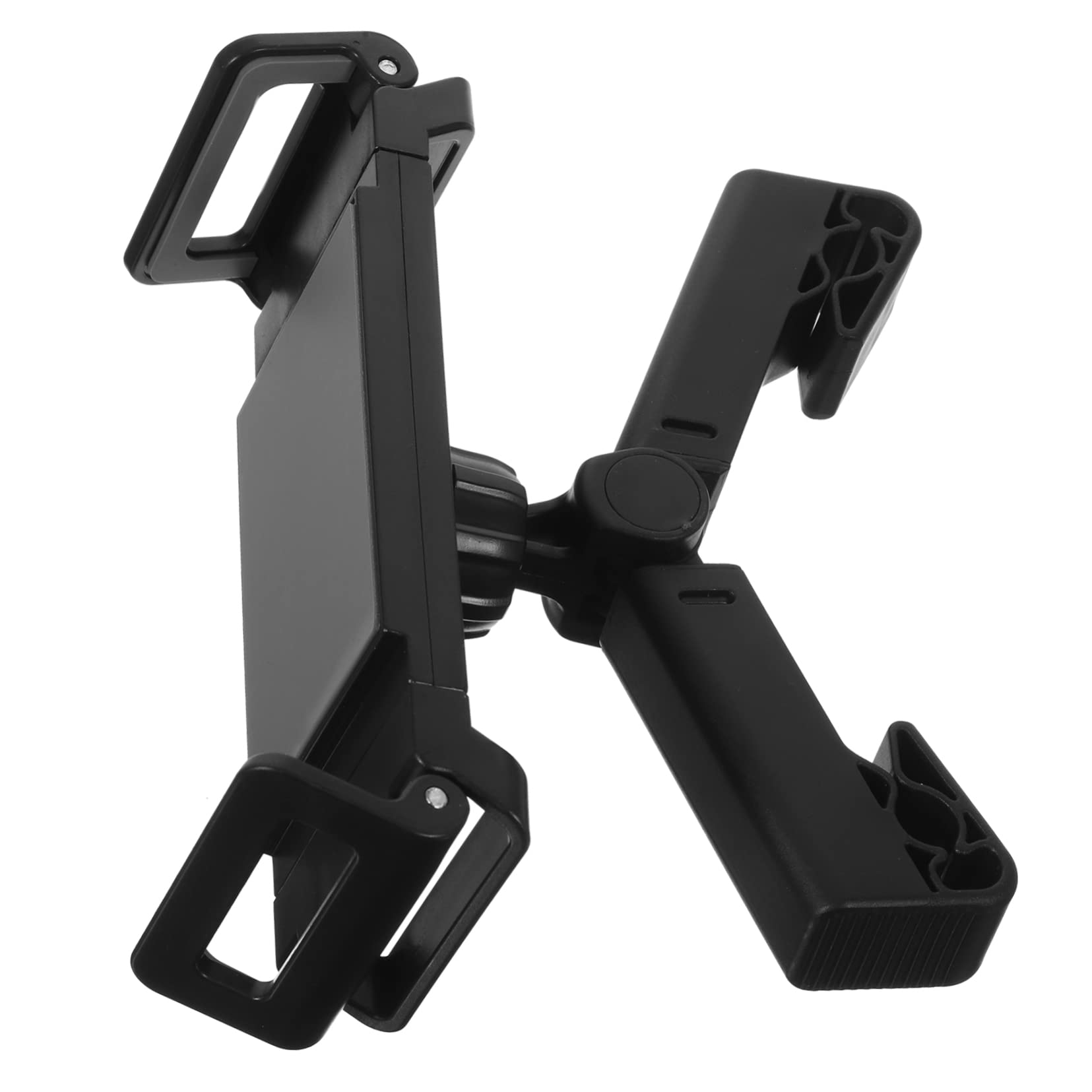 Uonlytech Car Headrest Tablet Holder Adjustable Phone Bracket for Backseat Use Compatible Tablets and Phones Rotatable Easy Installation Sturdy Material