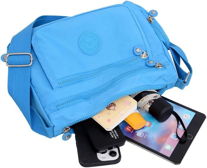 LAPRBY Nylon Bag Trashy Y2k Bag Messenger Bag Canvas Crossbody Bag Grunge Bag Therian Clothes3