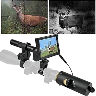 BESTSIGHT DIY Night Vision Scope for Night Hunting with 850nm IR Illumination Camera and 5