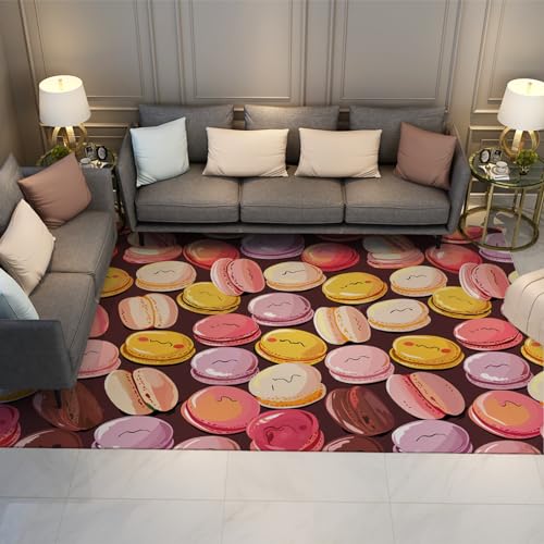 Tapis colorés Candy antidérapants pour sécuriser les jeux des enfants sur un grand tapis de salon