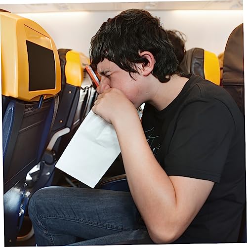 Healvian 250 Unidades Saco De Enjoo De Gravidez Bolsa De Estômago Saco De Lixo De Carro Náusea Vomit
