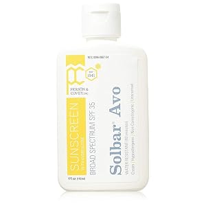 Solbar Avo Sunscreen Lotion SPF 35 4 oz Pack of 4