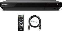 Dynastar Region Free Sony UBP-X700U 4K UHD Blu-ray Player - All-Region UHD/Blu-ray A/B/C, DVD 0-8, 3D, HDR, 6FT HDMI Included