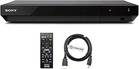 Leitor de Blu-ray UHD 4K livre de região, compatível com Sony UBP-X700U | Sem código de várias regiões | Reprodução UHD 4K, Blu-ray Zone A, B, C Plus DVD Região 0-8 | 3D, 4K | Dynastar HDMI de 1,8 m