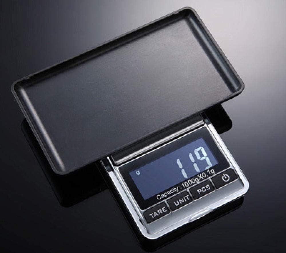 for Kitchen and Jewelry Accurate Mini Scale Pocket Jewellery Digital Balance Electronic Scale(One Color-500g/0.01g (One Color 500g/0.01g)
