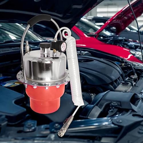 Image of munirater Portable 5L Air Pressure Kit Brake and Clutch Bleeder Valve System Kit