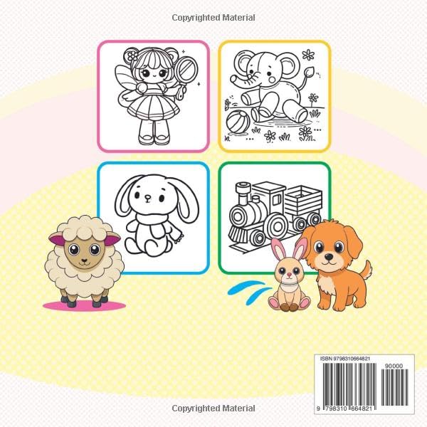 WORLD OF TOYS: Coloring Book for Kids 3-5 years (Educational Coloring Books for Kids – A Fun and Engaging Learning Experience!) image 3