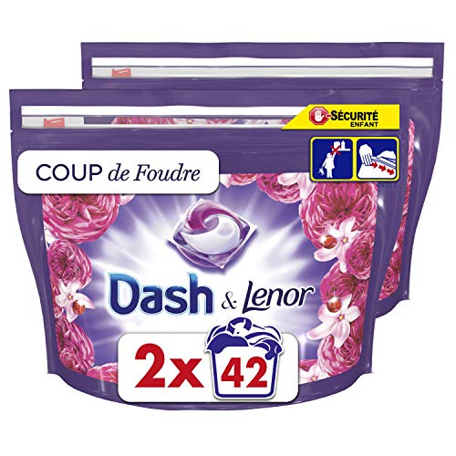  Dash 2en1 Lessive En Capsules, Parfum Coup De ...