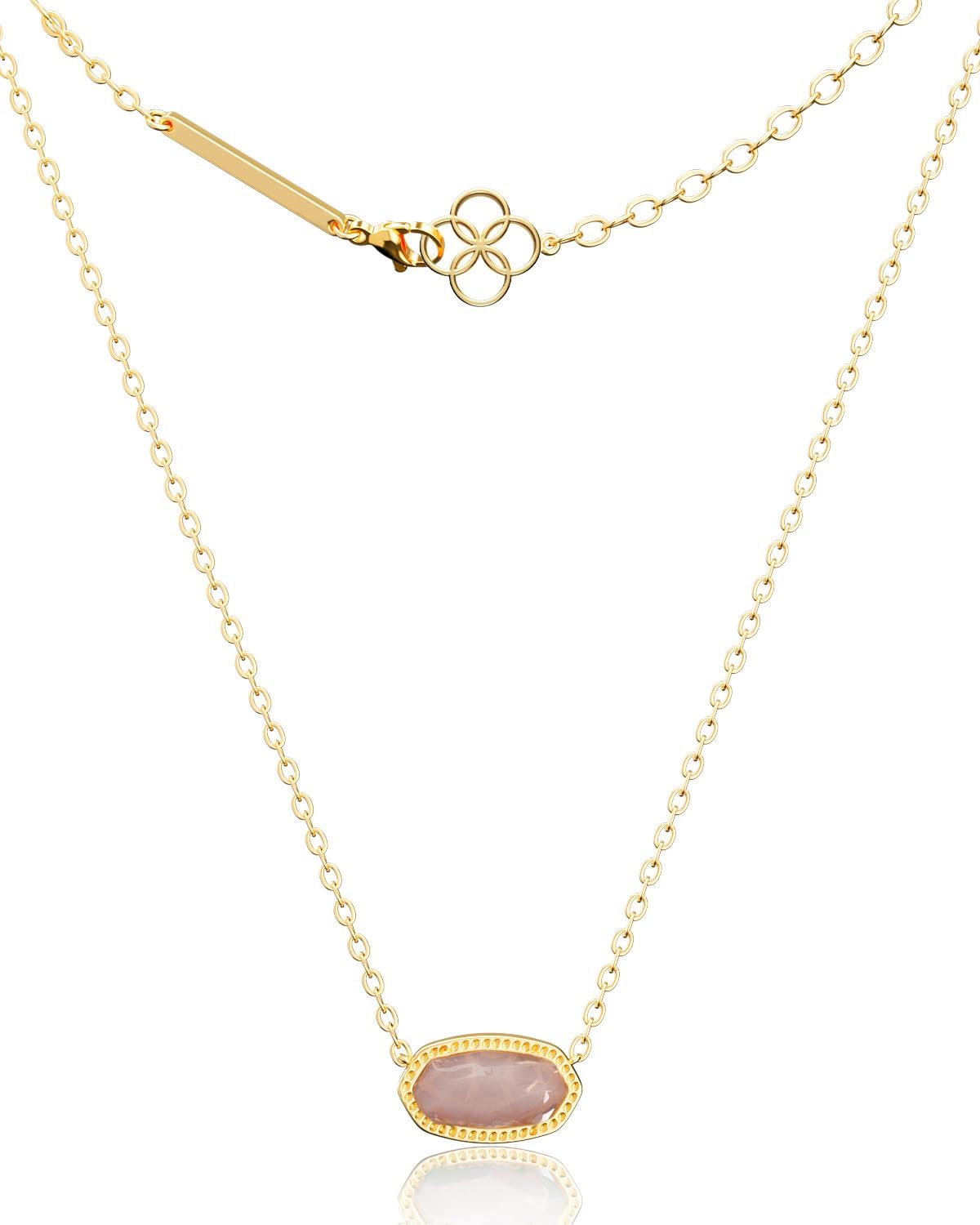 AICase 18K Gold Plated Pendant Necklace for Women,Fashion Jewelry,Anniversary Birthday Gifts for Women/MoM/Sister/Friends/Her/Wife/Grandma/Coworker Mother’s Day gifts for MoM