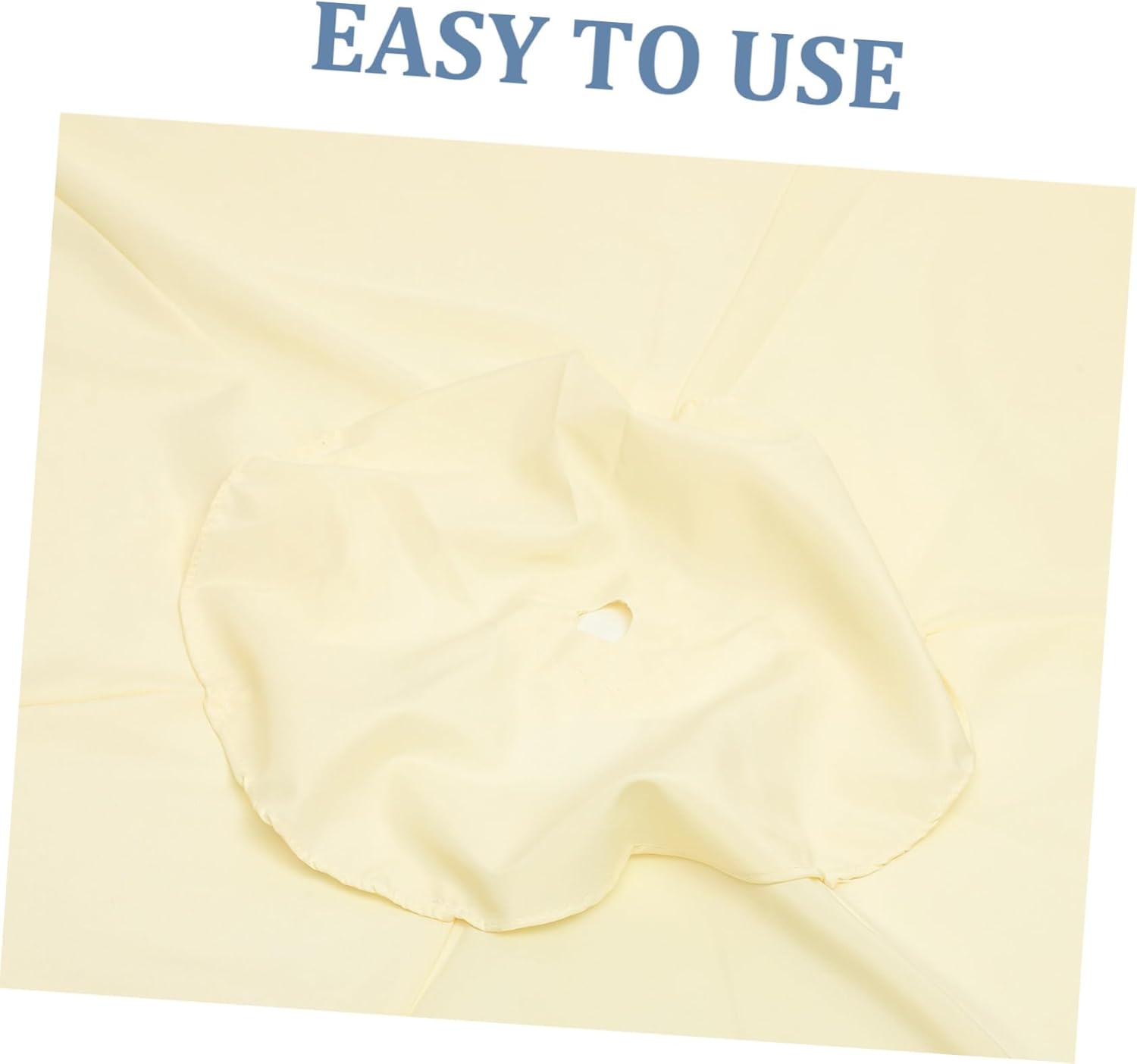 BESPORTBLE Umbrella Canopy for Replacement 2.7m Beach Umbrella Cover Rainproof and Sunshade