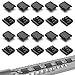 CKPART 20 PCS Pressure Switch Cable Guides Managementï¼ŒLight Picatinny Pressure Switch Cable Clips Compatibleï¼ŒFlashlight Laser Wire Clips Pressure Switch Compatible with Mloc(Removable Recessed)