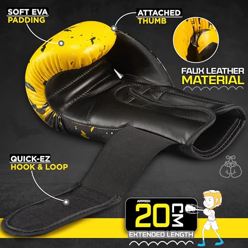image for Wyox Kids Boxing Gloves – Junior Training & Sparring Gloves for Kick