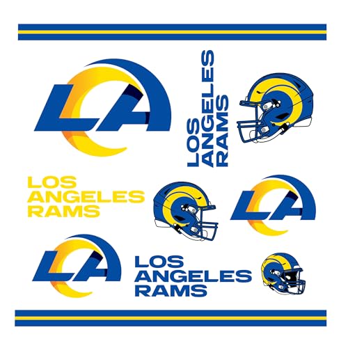 Image of Rico Industries NFL Football Los Angeles Rams Double Wall 20oz Tritan Tumbler