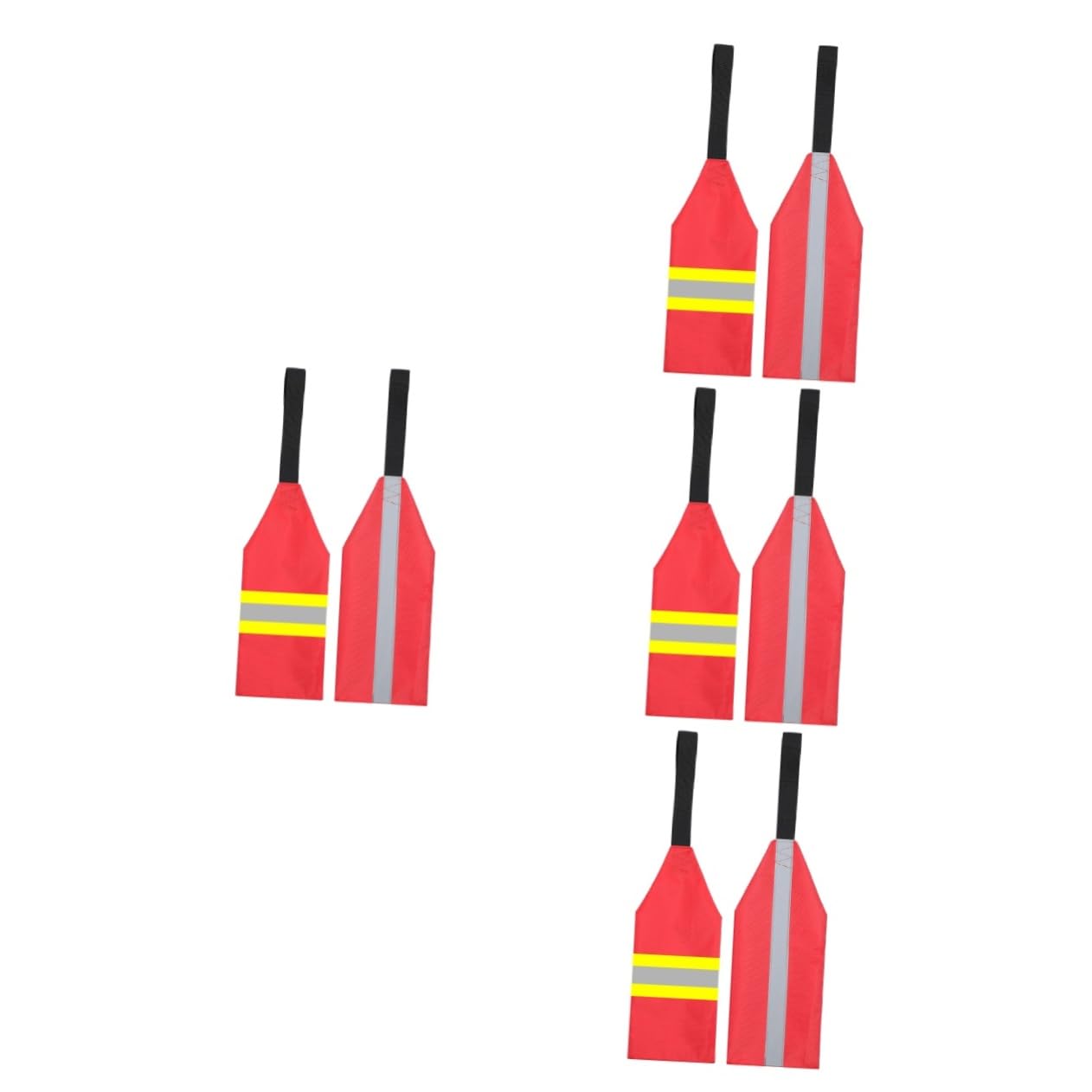Toddmomy Accesorio para Kayak Al Aire Libre Accesorio De Canoa Bandera De Seguridad De Kayak Pequeño Accesorios Kayak Advertencia Kayak Reflectante Suministro De Kayak