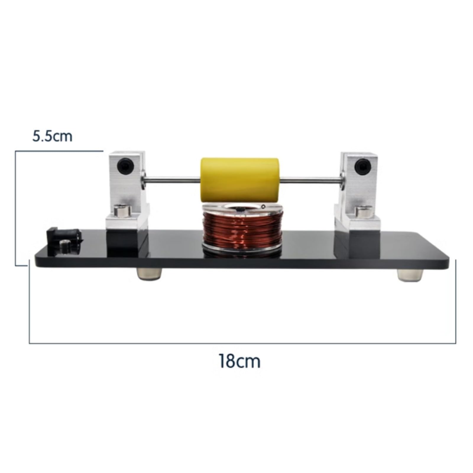 Kit di induzione elettromagnetica del motore senza spazzola del motore del rotore magnetico del dispositivo di esperimento di scienza per i progetti educativi