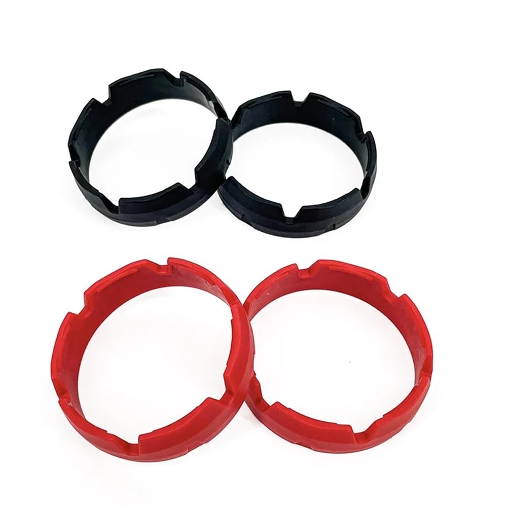 Uniwersalne akcesoria motocyklowe amortyzator przedni widelec podkładka przeciwzużyciowa pierścień ochronny pasuje do KTM SX SXF EXC XC SMR 125-690(1 pair red)