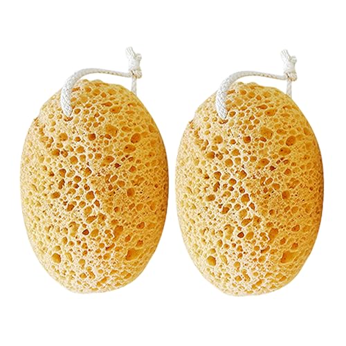 Éponge de bain exfoliante MAGICLULU pour éliminer les peaux mortes et retrouver une peau douce