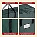 Christmas Tree Storage Bag Set - Set of 2 Bags for 7.5-Foot Artificial Trees - Protects Holiday Decorations and Inflatables by Elf Stor (Green)