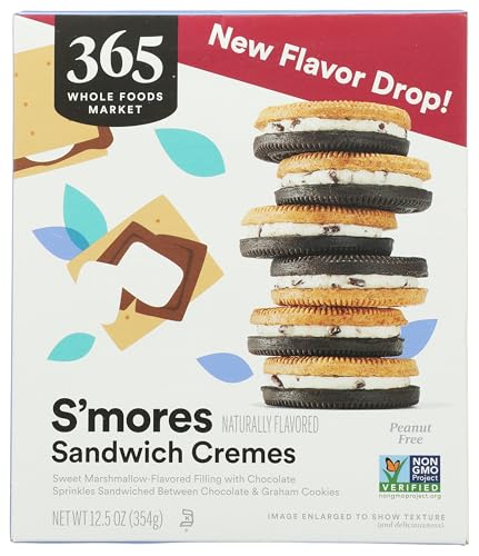 365 by Whole Foods Market S'mores Cookie Sandwich Creme, 12.5 OZ