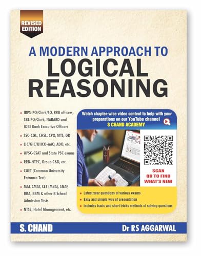 Image of RS Aggαrwαl - 2026 Editions - Quantitative Aptitude + A Modern Approach to Logical Reasoning - Combo Set of 2 Books - [ORIGINAL BOOKS-TOP GRADE PAPER ... + 10000+ Practice Questions - For 2026 Exams